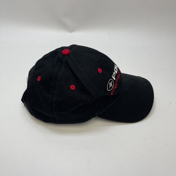 Y2K Polaris Racing Red / Black / Grey Adjustable Cap Motorsports Moto Quad - Picture 4 of 9